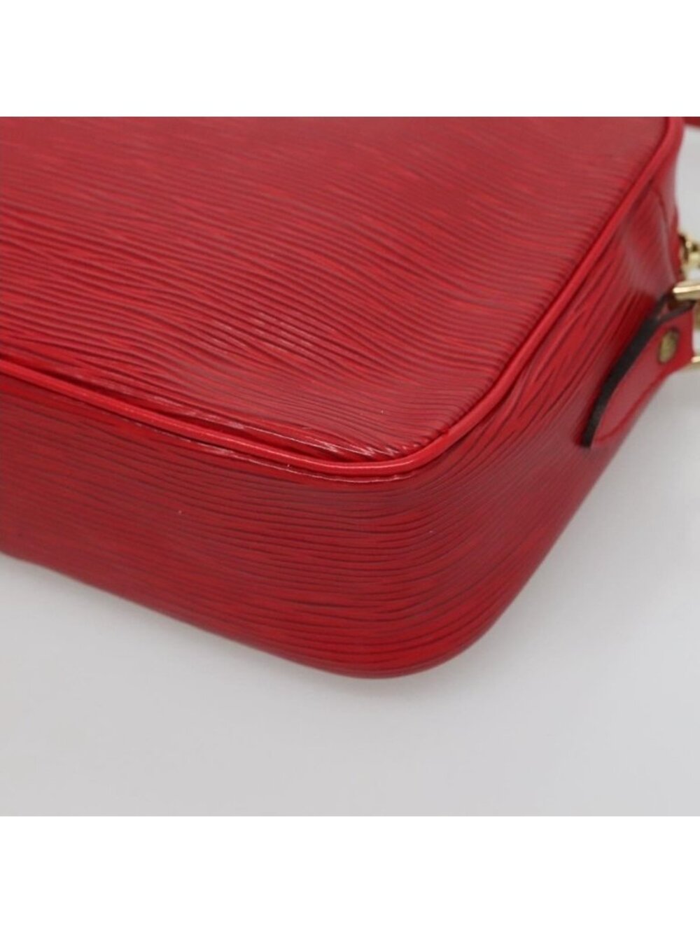 Authentic LOUIS VUITTON Epi Trocadero 23 Shoulder Bag Red M52307 LV - Picture 4 of 16